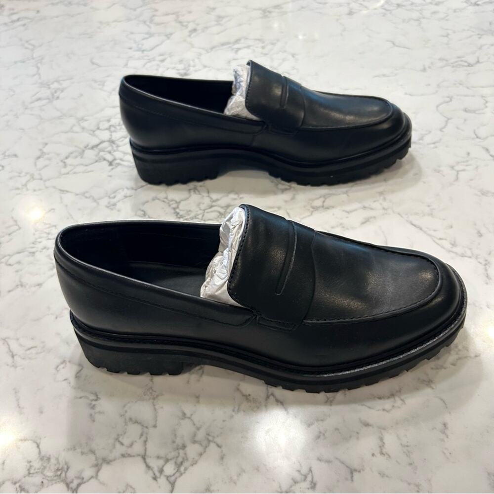 Everlane Black Leather Loafers